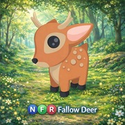 Adopt Me – NFR Fallow Deer | Neon Fly Ride | Roblox