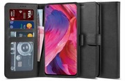 Etui zamykane OPPO A12 skórzane czarne