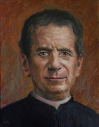Obraz olejny Jan Bosko 24/30 Portret Damian Gierlach Art