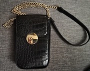 Torebka na telefon hm imitacja skóry krokodyla