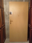 Drzwi wejściowe antywł. AGAT 90P + 2 zamki gerda