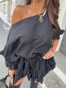 SUKIENKA DAMSKA KOKTAJLOWA GLAMOUR LA DIVA KOLEKCJA PREMIUM