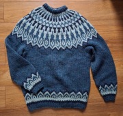 Sweter The Handknitting Association of Iceland r.L wełna 