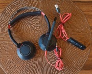 Słuchawki stereo Poly Blacwire C5220 USB  mini jack