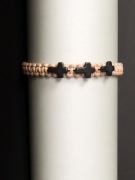 Bransoletka z sznurka woskowanego