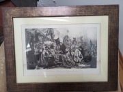 Stara grafika - Batory pod Pskowem