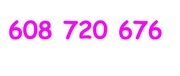 608 720 676 ZŁOTY NUMER T-Mobile / HEYAH