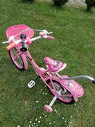 Rowerek różowy dla dziewczynki 