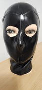 Maska latex czarna 