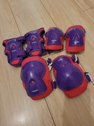 Zestaw ochraniaczy na rolki, hulajnogę, deskorolkę 6-10lat