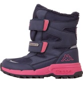 Buty zimowe śniegowce Kappa 260903K Cekis Tex K Navy/Pink 40 wkladka25,7