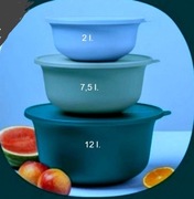Tupperware zestaw Misek Aloha 12 l.+ 7,5 l.+ 2 l.