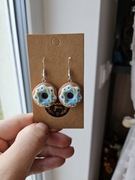 Kolczyki Donaty donuts pączki 