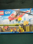 Klocki LEGO zestaw helikopter strażacki 