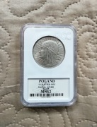 10 zł Głowa kobiety 1932 r. BZM - mennicza 