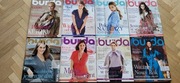 Burda rocznik 2009 numery 1,2,3,4,6,8,9 i 12