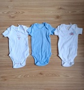 Body niemowlęce rozmiar 62/68 nowe z lupilu 3 sztuki 