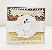 Pamiątka Pierwszej Komunii Świętej/Kartka komunijna/Kartka na komunię