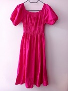 Wyprzedaż Sukienka różowa roz.S/M wymiary opis