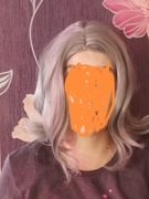 Peruka popielaty kolor