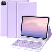 Etui z klawiaturą Bluetooth do iPad Pro 11" / Air 4 i 5 Gen fioletowe