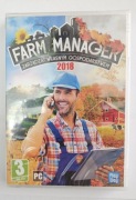 Gra PC  zafoliowana. Farm Menager 2018 Polska Wersja