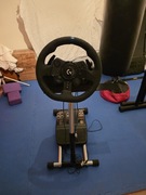 Logitech G923 + Wheel Stand Pro Deluxe V2 | Stan bdb | Mało używana|Komplet