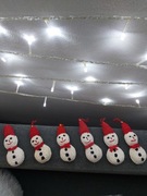 Mikołajki szydełkowane