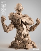 Ultron Marvel Avengers MCU Popiersie Figurka 1/4 Ręcznie Malowana