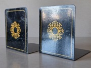 Wyjątkowy zestaw Soennecken – Klasyka Art Déco, podpórki do książek