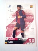 Topps match attax 2024 / 25 Alejandro BALDE 142 FC Barcelona 