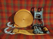 Pas transportowy z odpinaną rączką napinacza –  antykradzieżowe zab. 