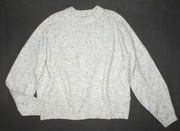 MARKS&SPENCER_Cudny SWETER_jasny szary melanż ciepły mięsisty akryl_46