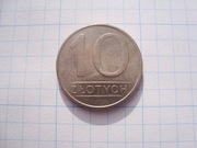 Polska moneta nominał 10 zł złotych 1988 rok