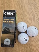 Zestaw 3 piłek do golfa Crivit – Precyzja i trwałość na polu golfowym!