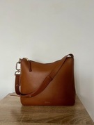 Furla Torebka  damska skórzana skóra camel brązowa 