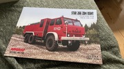 Model karton Angraf Star 266 straż pożarna 1:25