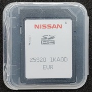 Aktualizacja map Nissan LEAF