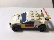 LEGO biały samochód z napędem