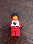 Lego minifigurka Town Race/Kierowca Skorpion 