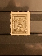 Rok 1940. GG.  Opłata  stemplowa 10 gr