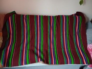 Piekny kilim, narzuta, kapa. Opoczno.PRL