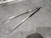 Szczypce do grilla ze stali nierdzewnej