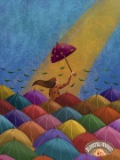 Wiosna Plakat / Ilustracja na ścianę 