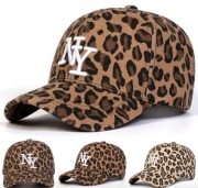 Czapka NY w panterkę | Nowa | Modna | Uniwersalna | Streetwear