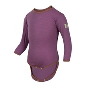 JANUS Body niemowlęce wełniane prążek merino 100% rozmiar 80(80/86)