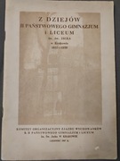 Z dziejów II Państwowego Gimnazjum i Liceum im.św.Jacka w Krakowie 1967