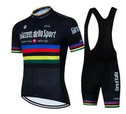 Strój rowerowy komplet kolarski na rower elastyczny spodenki koszulka XXL