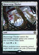 Razorverge Thicket PRE 2023 Foil. Stan: NM