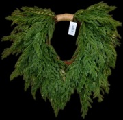 Wianek tuja gumowy 60 cm